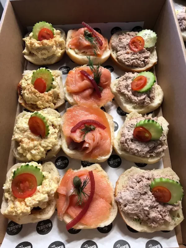 The Bagel Co. catering for your next event or function.