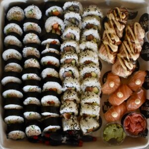 Sushi Deluxe Platter (63 pcs.)