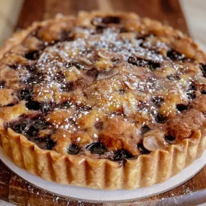 Blueberry and Almond Tart from our Catering Menu at The Bagel Co, Rose Bay