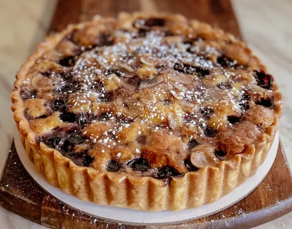 Blueberry and Almond Tart from our Catering Menu at The Bagel Co, Rose Bay