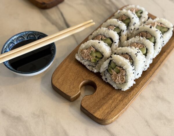 Uramaki tuna & cucumber
