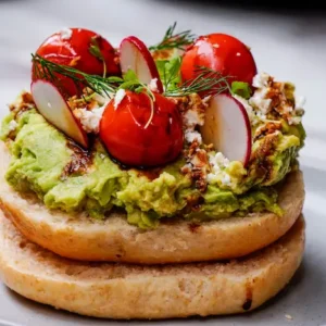 Smashed Avocado Toast (VEG, NF)