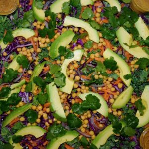 Crunchy Kale Salad Platter
