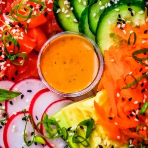 Poke Bowl available to order online for lunch from The Bagel Co Rose Bay