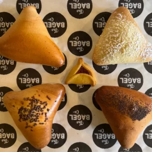 Large yeast Hammentaschen @ The Bagel Co., Rose Bay